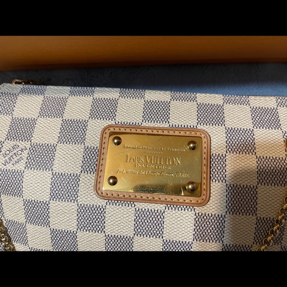 ❌SOLD❌Louis Vuitton Eva clutch Azur - Picture 10 of 12